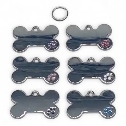 medallita identificatoria de acero