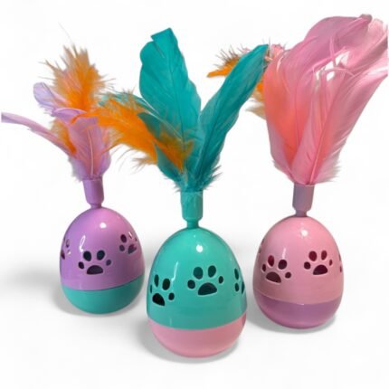 huevito pluma con movimiento