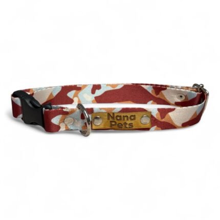 Collar regulable CAMUFLADO CELESTE