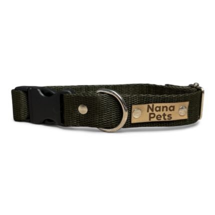 Collar regulable VERDE MILITAR